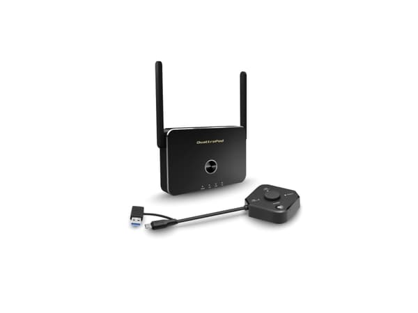 EZCast QuattroPod-USB-1T1R, Työpöytä, Musta, Muovi, 60 fps, 4 käyttäjä (t), Ulkoinen