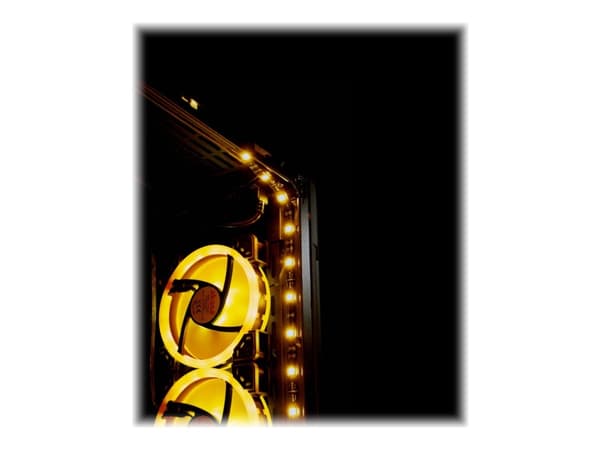 Akasa Vegas M - Systemskap LED lyslist - magnetisk - gull - 50 cm