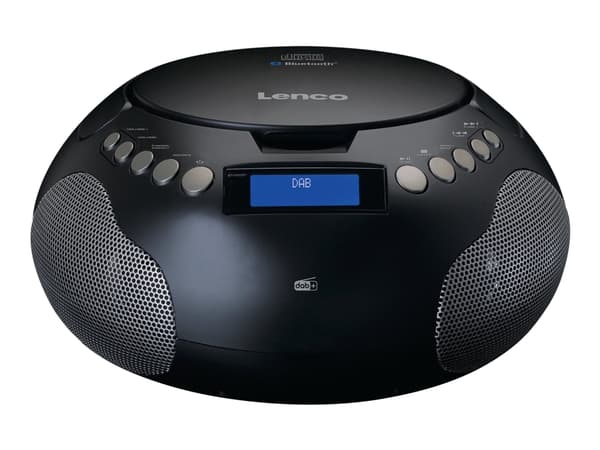 Lenco SCD-341BK, 1 kg, Musta, Kannettava CD-soitin