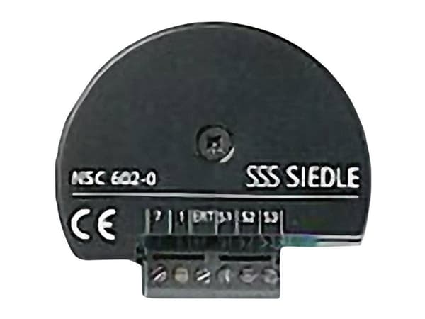 Siedle NSC 602-0, Sort, Siedle, CE, 51 mm, 23 mm