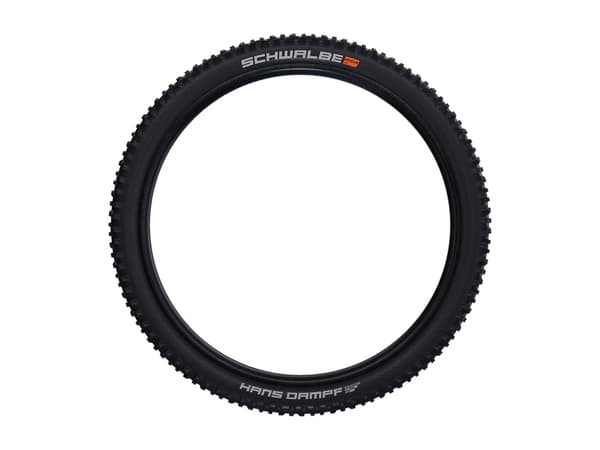 Schwalbe Hans Dampf HS 491, 29", MTB, Slanglöst Ready-däck, Vikt vulst, Off-road, Svart, Orange