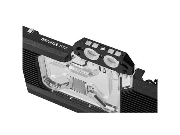 CORSAIR Hydro X Series XG7 RGB 40-SERIES - Video card GPU liquid cooling system waterblock - forniklet kobbersokkel - svart
