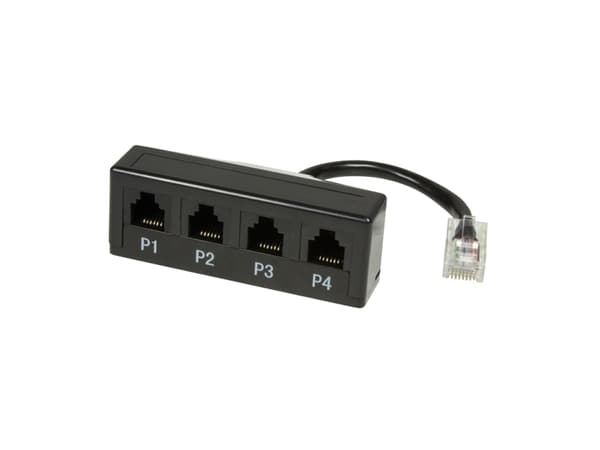 LogiLink 0.1m RJ45/4xRJ11, 175 mm, 1 stykker