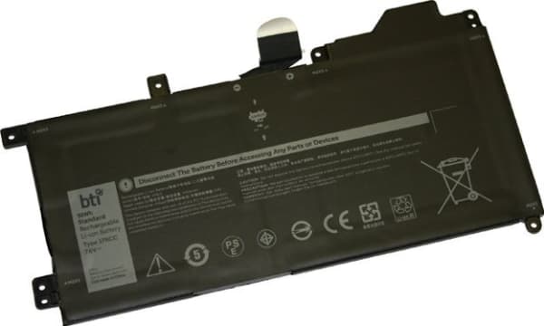 BTI 1FKCC, Batteri, DELL, Latitude 7200