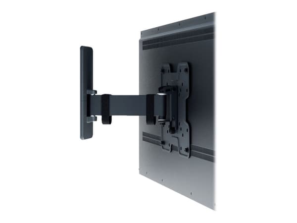 Vogel's QUICK Full-Motion TVM 1225 - Monteringssett (veggmontering, adaptersokkel) - for LCD-skjerm - stål - svart - skjermstørrelse: 19"-43"