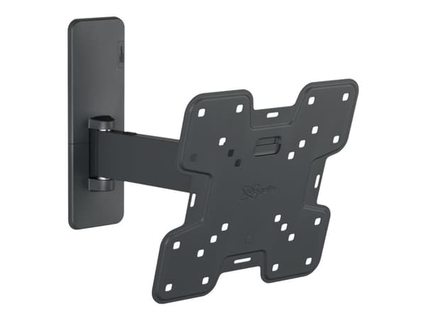 Vogel's QUICK Full-Motion TVM 1225 - Monteringssett (veggmontering, adaptersokkel) - for LCD-skjerm - stål - svart - skjermstørrelse: 19"-43"