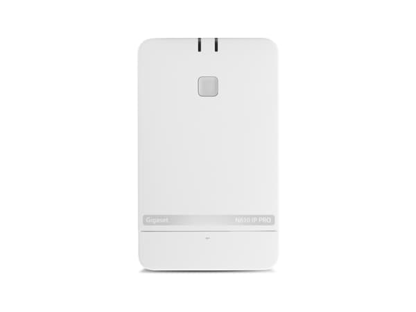 Gigaset N610 IP PRO - Trådløs telefonbasestasjon / VoIP telefonbasestasjon - IP-DECT\GAP\pnCAP - treveis anropskapasitet - SIP, RTCP, RTP, SRTP, SDP