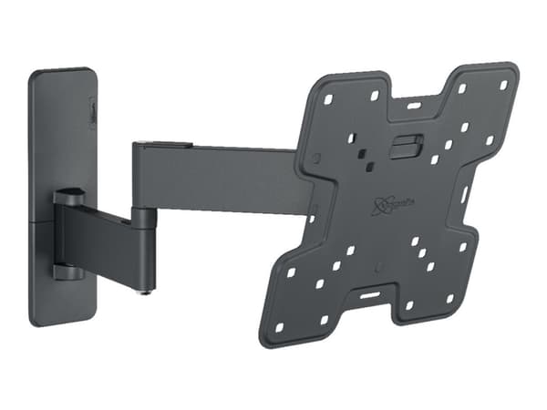 Vogel's QUICK Full-Motion+ TVM 1245 - Monteringssats (väggfäste, VSA-adapter) - för LCD-display - stål - svart - skärmstorlek: 19"-43"