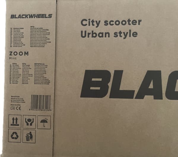 Blackwheels Zoom Scooter Sort og mint