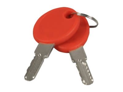 PORT - Charging cabinet locker key (en pakke 2) - for P/N: 901950, 901951, 901954, 901955, 901956, 901965, 901969, 901973, 901974, 901975
