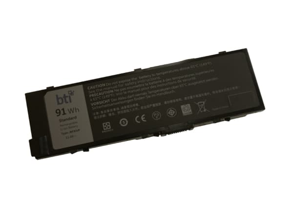 Origin Storage Replacement 6 cell battery for Dell Precision 7510 MFKVP // 11.4V Li-Ion 91Wh, 7982 mAh, Lithium-Ion (Li-Ion), 11.4 V, 1 pc(s)
