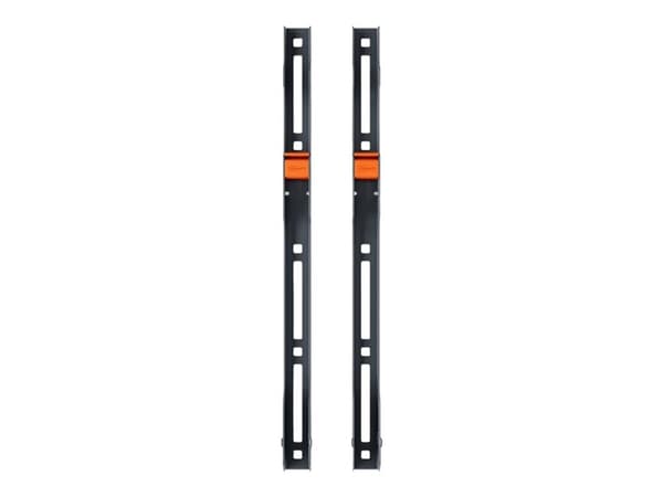 Vogel's QUICK Fixed TVM 1605 - Monteringssats (väggfäste, 2 monteringsremsor) - för LCD-display - stål - svart - skärmstorlek: 40"-100"