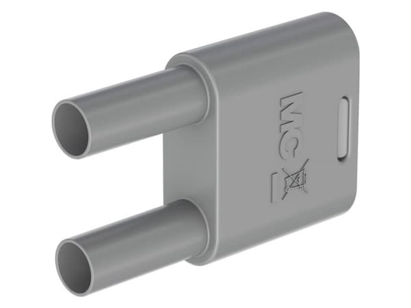 Stäubli SKS2-4N-19 Forbindelsesstik Grå Stift-diameter: 4 mm Stiftafstand: 19 mm 1 stk