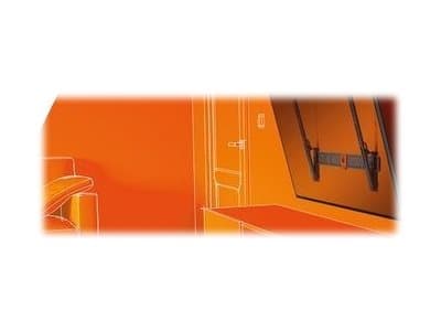Vogel's QUICK TVM 1615 - Monteringssats (väggfäste, 2 monteringsremsor) - för LCD-display - stål - svart - skärmstorlek: 40"-77"