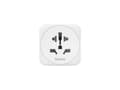 Miniatyrbilde 3 av 5: Hama 00223455, Universell, Rett, Rett, Type E (FR), Type F, Type A, Type B, Type G (UK), Type I (AU), Type J (CH), Type L (IT), 100 - 250 V