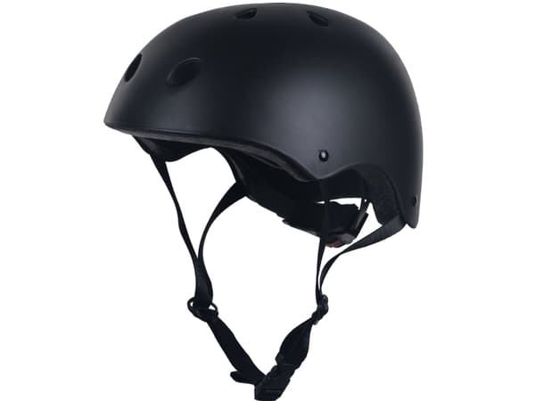 Skatehjelm S 53-58cm Sort