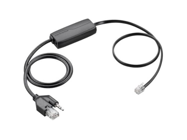 Poly APD-80 - Elektronisk krokomkopplingsadapter för headset - för CS 510, 520, 530, 540; Savi W710, W720, W730, W740, W745