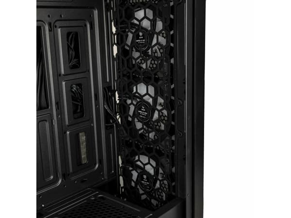 Kolink Observatory Duo, Midi Tower, PC, musta, ATX, EATX, mikro-ATX, Mini-ITX, teräs, karkaistu lasi, peli