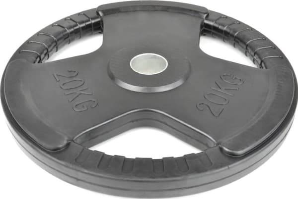 Master metallvikt med gummerad yta 20 kg