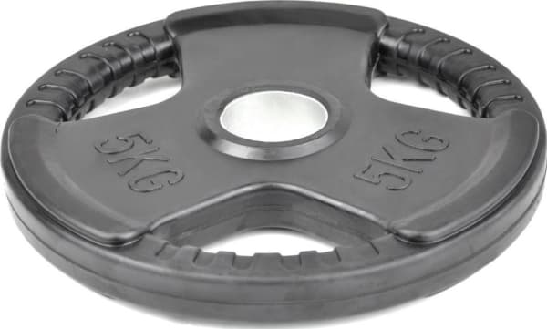 Master metallvikt med gummerad yta 5 kg