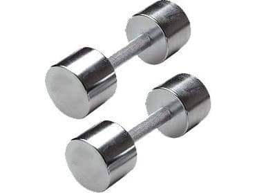 Spartan Chrome Dumbbells Spartan 2 x 2 kg