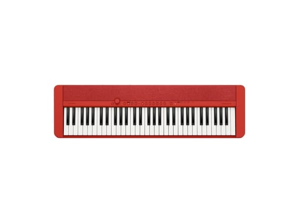 Casio CT-S1, Digital synthesizer, Rød, AC, Batteri, AA, 4,5 kg