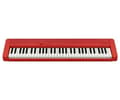 Miniatyrbilde 1 av 5: Casio CT-S1, Digital synthesizer, Rød, AC, Batteri, AA, 4,5 kg