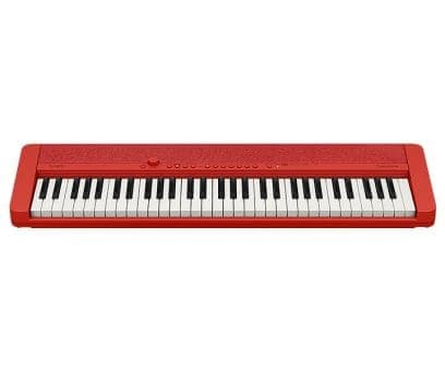 Casio CT-S1, Digital synthesizer, Rød, AC, Batteri, AA, 4,5 kg