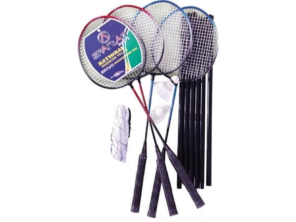 Spartan til Badminton med Siatka SPARTAN Power dla 4 Graczy
