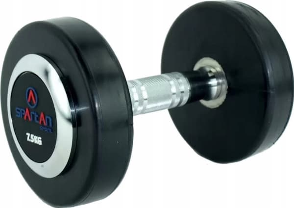 Spartan käsipaino kumitettu 1 x 7.5kg