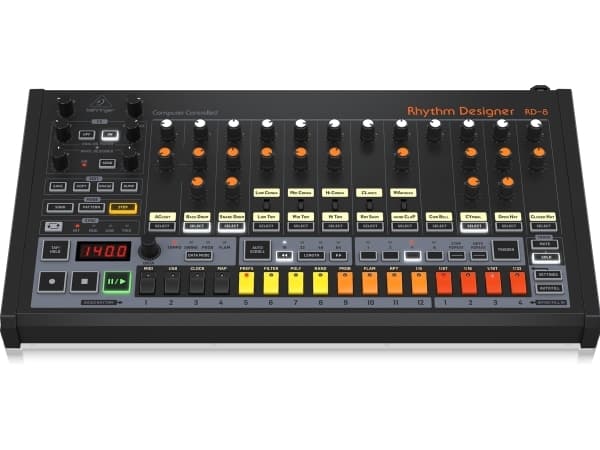 Behringer RD-8 MKII, 10 - 15000 Hz, DC, 15 W, 77 mm, 498 mm, 265 mm