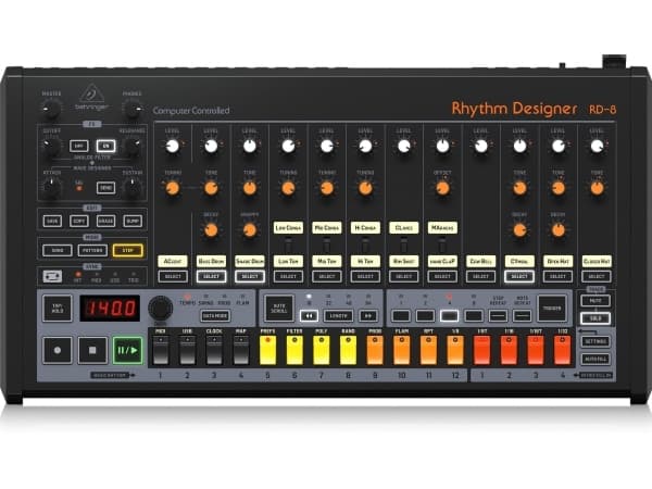 Behringer RD-8 MKII, 10 - 15000 Hz, DC, 15 W, 77 mm, 498 mm, 265 mm