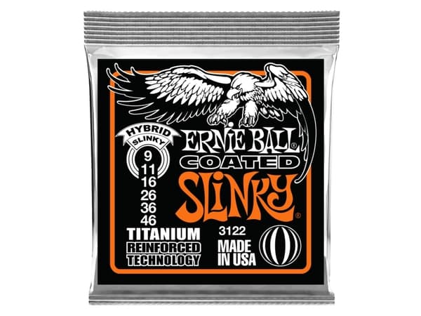 Ernie Ball P03122, Gitar, Titan, Elektrisk, 6 stykker