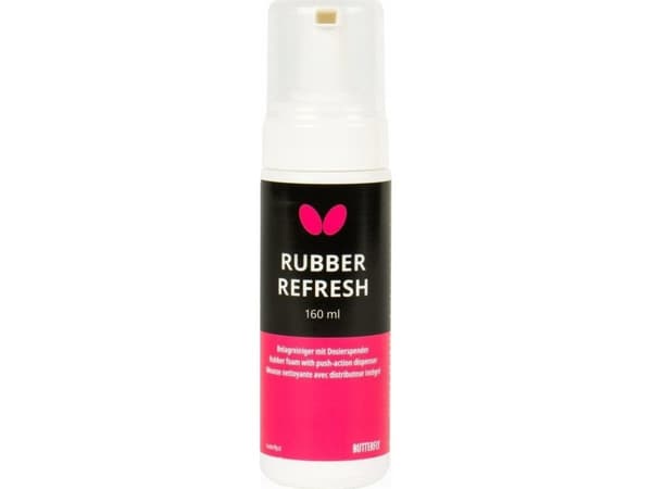 Sommerfuglrenseskum for racketforinger BUTTERFLY Rubber Refresh 160 ml
