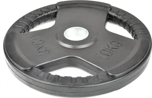 Master metallvikt med gummerad yta 10 kg