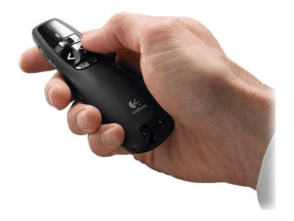Logitech Wireless Presenter R400 - Kaukosäädin esitykseen - RF