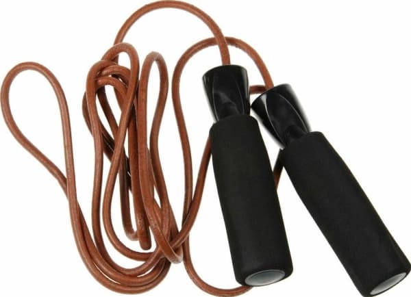 Skipping rope Spartan Leather skipping rope Spartan Lederspringschnur with bearings