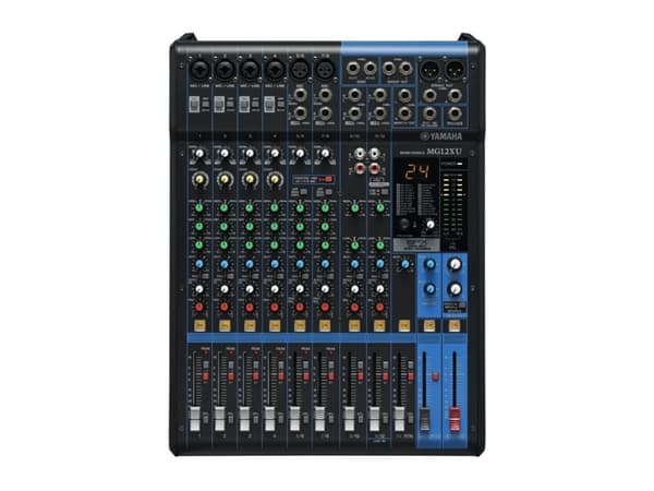 Yamaha MG12XU - Analog mixer med SPX - 12-kanals - kan monteras i rack
