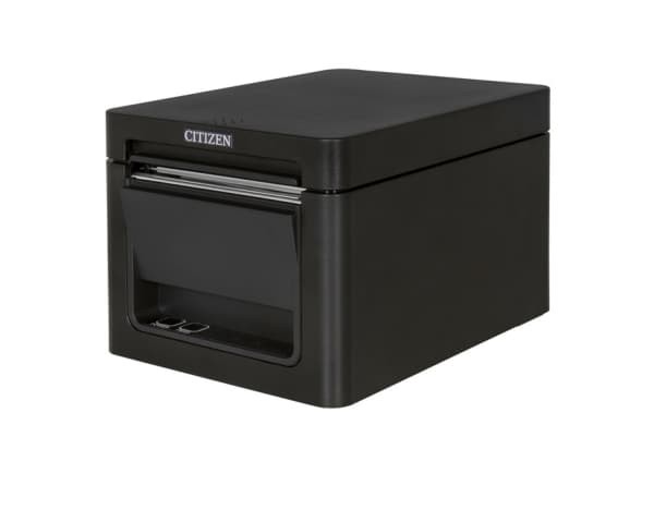 Citizen CT-E651 - Kvitteringsskriver - direktetermisk - Rull (8 cm) - 203 dpi - inntil 300 mm/sek - USB 2.0, USB 2.0 vert, Lightning - kutter - svart