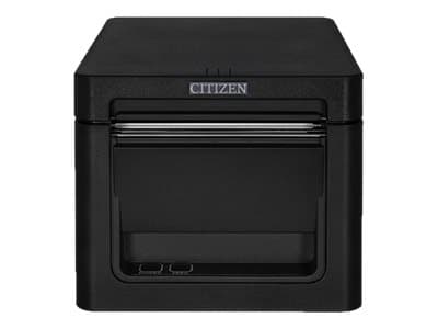 Citizen CT-E651 - Kvitteringsskriver - direktetermisk - Rull (8 cm) - 203 dpi - inntil 300 mm/sek - USB 2.0, USB 2.0 vert, Lightning - kutter - svart