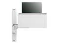 Miniatyrbild 4 av 5: Ergotron CareFit Combo System with Worksurface - Monteringssats (vridbar arm, utdragbart tangentbordsfack med inbyggd arbetsyta, fästbas för vägg, ad