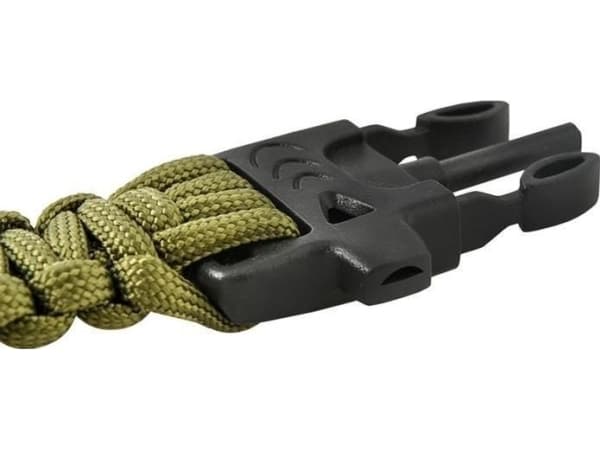 Iso Trade SURVIVAL armbånd med tilbehør - grønn
