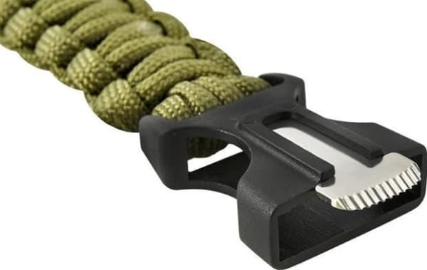 Iso Trade SURVIVAL armbånd med tilbehør - grønn