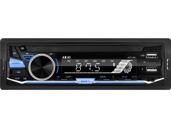 Aiwa bilradio Bilradio med BT og dobbel USB AKAI ACP-300