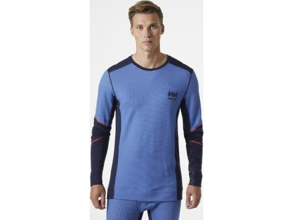 Helly Hansen Undershirt HELLY HANSEN Lifa Merino Crewneck, light blue XL