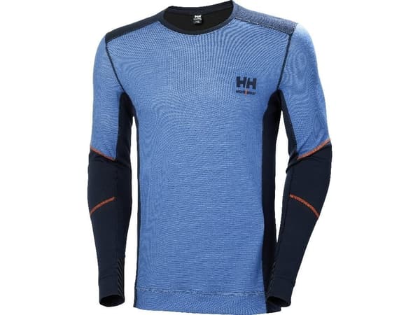 Underskjorte HELLY HANSEN Lifa Merino Crewneck, lyseblå M