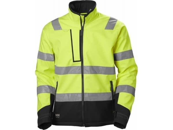 Kurtka męska Helly Hansen Reflective jacket HELLY HANSEN Alna 2.0 Softshell, yellow 2XL