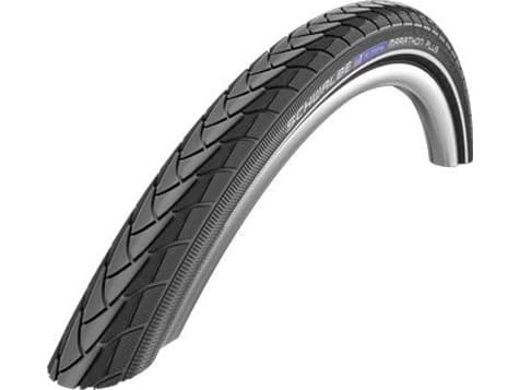 Schwalbe Marathon Plus, 28", Stad/terräng, Väg, Däck med slang, Däck med kanttråd (styvt), Svart, 55 - 85 psi