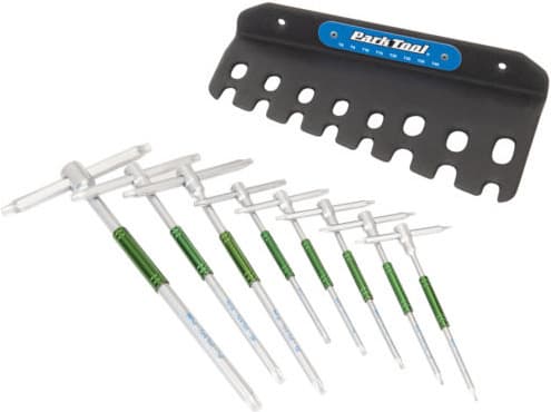 Park Tool THT-1 8-Piece Torx Wrench Set, T-Handle