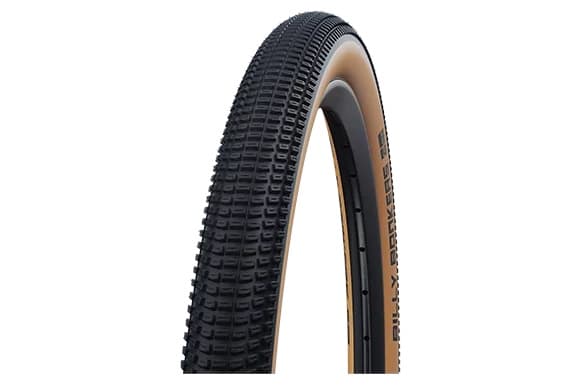 Schwalbe 11654376, 20", MTB, Däck med slang, Folding bead, Berg, Svart, brons